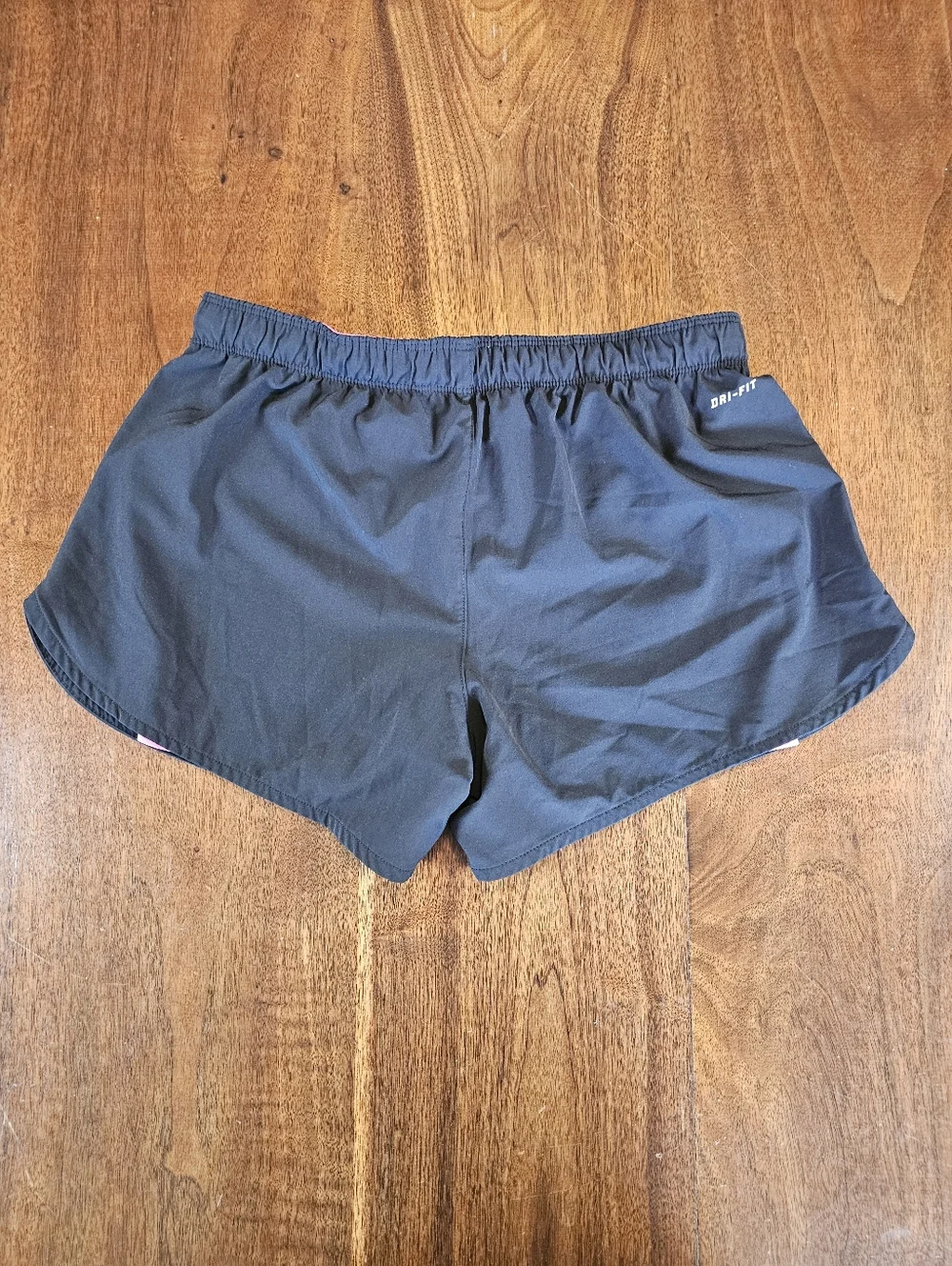 Nikes Women's Shorts Dri-Fit Black And Hot Pink Size Medium